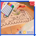 Vivid color mini washable textile pen for kids